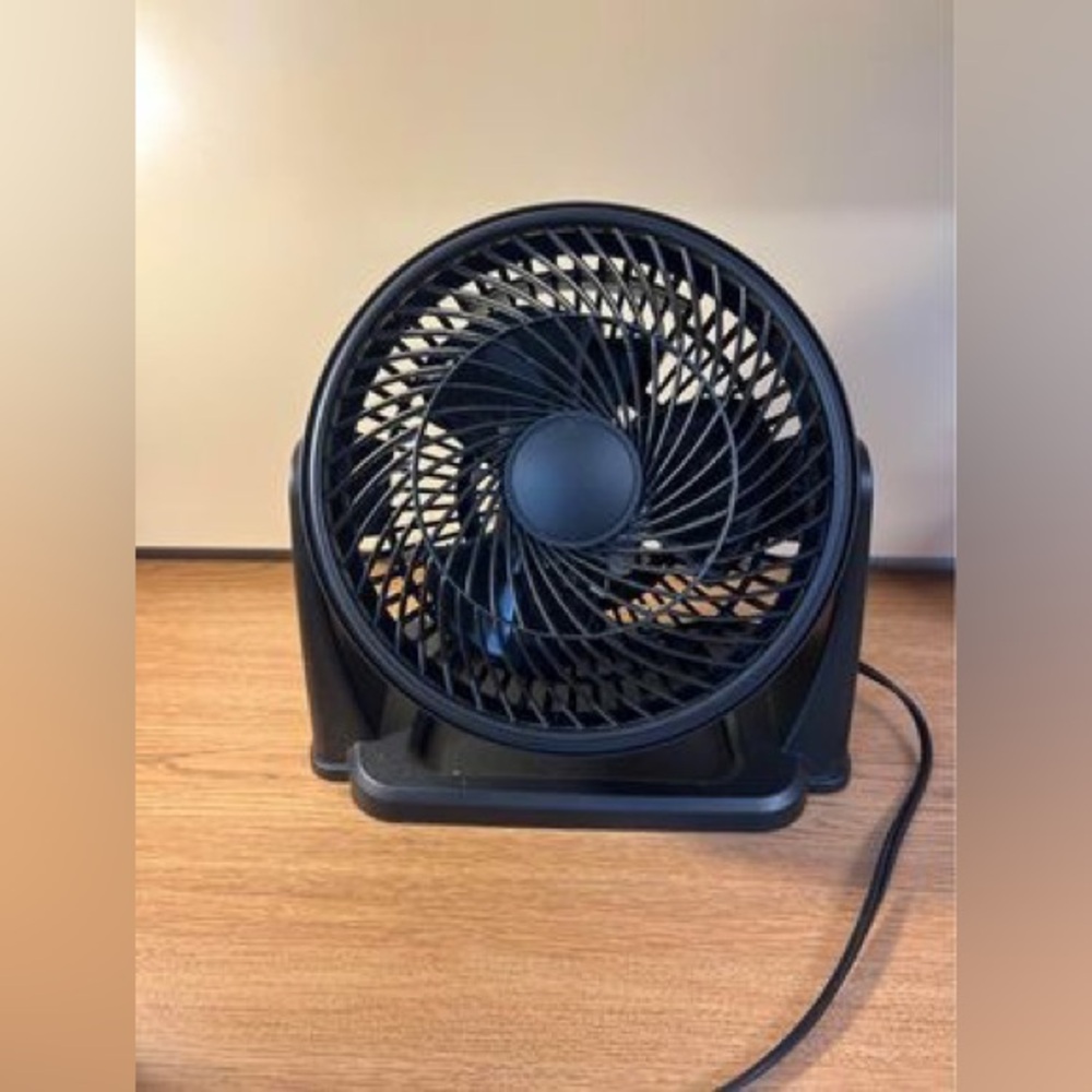 Small Black Table Fan